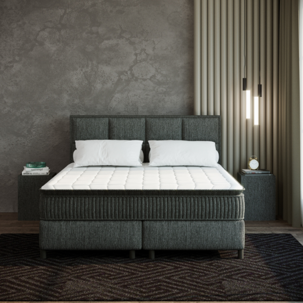 Boxspring Elegance vooraanzicht 8 vlaks